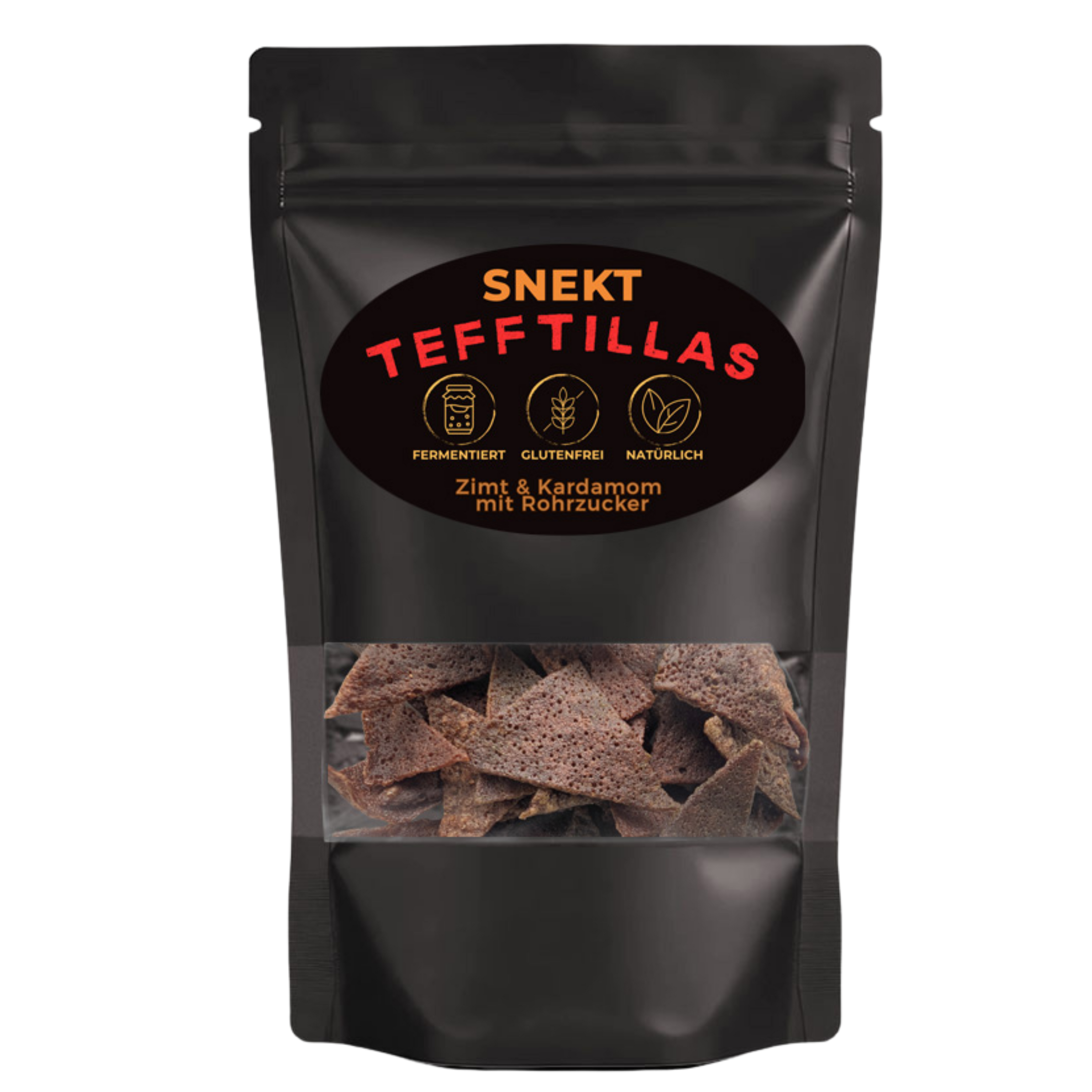 Tefftilla Injera Chips - Zimt & Kardamom mit Rohrzucker